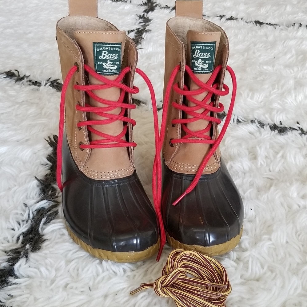Bass x Madewell Duck Rain Boots Size 7
